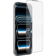 iPhone 16 Pro Uyumlu Youngkit 2.5d Parmak Izi Bırakmayan 0.33MM Temperli Cam Ekran Koruyucu Şeffaf