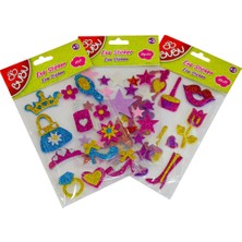  bu-bu sticker eva prenses karışık bubu-sts016