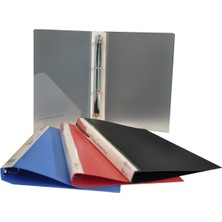  bafix a4 halkalı dosya 4 halkalı şeffaf (10 lu paket)