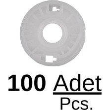 Volkswagen New Beetle Cabriolet Için Arka Sağ Cam Kriko Plastiği-Sağ-2'li(2 Adet)