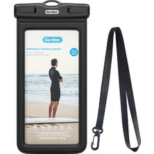 Go-Des Go Des GD-HD913 Ipx8 Sertifikalı Universal Su Geçirmez Kılıf Siyah