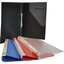  bafix a4 halkalı dosya 2 halkalı siyah l315 (10 lu paket)