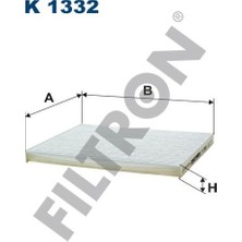 Filtron WP937 Hyundaı Ionıq Tucson IX35    Kıa Sportage2-3 04- Polen Filtresi