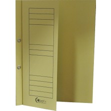  bafix karton dosya yarım kapak sarı 66748 50 li (1 paket 50 adet)