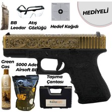 We Glock 19 Ivory Greengas-Blowback Airsoft Tabanca Ful Set