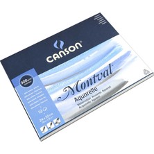  canson montval sulu boya resim defteri blok pad canmontv 12 yaprak 24x32cm 300 gram 200807319