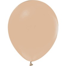 Bafix Balon 12" Baskı Ten Rengi (100 Lü Paket)