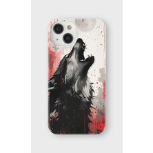 Karsu Design iPhone 15 Uyumlu Baskılı Şeffaf Telefon Kılıfı | Koleksiyon: Grey Wolf Turkish Symbol