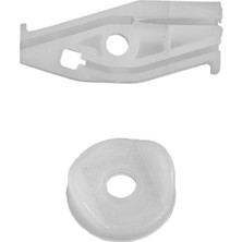 Volkswagen New Beetle Cabriolet Için Arka Cam Kriko Plastiği-Sağ-Sol-Set