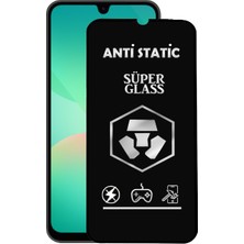 ProPice Prop Samsung Galaxy A26 Uyumlu Anti Static Toz Tutmayan Çerçeveli Temperli Ekran Koruyucu Cam