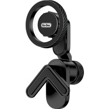 Go-Des Go Des GD-HD341 V Köşeli Ayarlanabilir Magnetik Araç Içi Telefon Tutucu Siyah