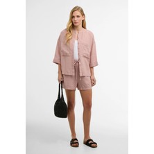 Barbour Oakley Şort PI19 Gardenia