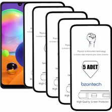 ProPice Prop Samsung Galaxy A31 Ile Uyumlu Ekran Koruyucu Tam Kaplayan 5li Set