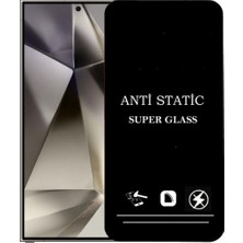 ProPice Prop Samsung Galaxy Uyumlu S24 Ultra Anti Statik Ekran Koruyucu Toz Tutmayan Kırılmaz Cam