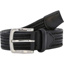 Barbour Stretch Deri Kemer BK11 Black