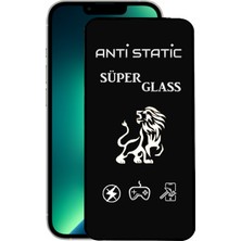 ProPice Prop Apple Uyumlu   iPhone 13 Anti Static Toz Tutmayan Çerçeveli Ekran Koruyucu Cam