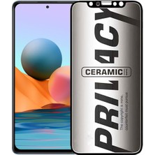 ProPice Prop Xiaomi Redmi Note 10 Pro Hayalet Ekran Koruyucu Mat Seramik Gizli Privacy