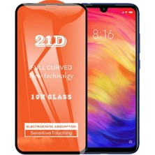 ProPice Prop Xiaomi Redmi Note 7 Pro Ekran Koruyucu 21D Tam Kaplayan Kavisli