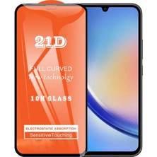 ProPice Prop Samsung A34 Uyumlu Ekran Koruyucu 21D Tam Kaplayan Kavisli