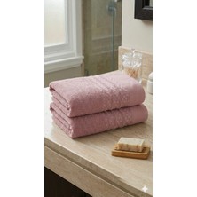 2 ' Li 50X90 cm Pamuklu El & Yüz & Saç & Mutfak Havlusu Mürdüm