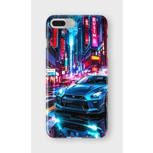 Karsu Design iPhone 8 Plus Uyumlu Baskılı Şeffaf Telefon Kılıfı | Koleksiyon: Automobile Life Style