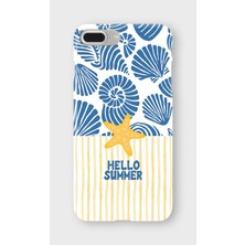 Karsu Design iPhone 8 Plus Uyumlu Baskılı Şeffaf Telefon Kılıfı | Koleksiyon: Minimalist Style 2