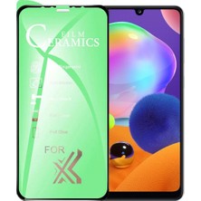ProPice Prop Samsung Uyumlu A31 Ekran Koruyucu 9d Seramik Nano Tam Kaplayan Kavisli