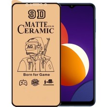 ProPice Prop Samsung Uyumlu M12 Ekran Koruyucu 9d Mat Seramik Nano Tam Kaplayan