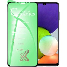ProPice Prop Samsung Uyumlu A22 Ekran Koruyucu 9d Seramik Nano Kırılmaz Cam