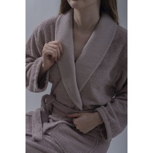 Isessia Vena %100 Pamuk Bornoz | Erkek Kadın Bornozu | Yumuşak Bornoz | Çeyizlik