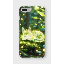 Karsu Design iPhone 7 Plus Uyumlu Baskılı Şeffaf Telefon Kılıfı | Koleksiyon: Anime Animal Characters