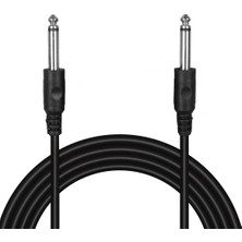 Ayt Gitar Mono Gitar Mono Jack 5 Metre Mikrofon Kablosu 6.3 mm Kablo