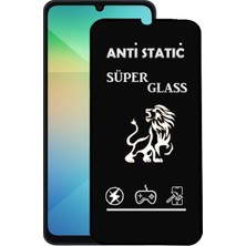 ProPice Prop Samsung Galaxy A06 Uyumlu Anti Static Toz Tutmayan Çerçeveli Temperli Ekran Koruyucu Cam