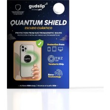 Gudslip® - Quantum Shield Mobil, Wifi ve Elektronik Cihazlar Için Emf Radyasyon Önleyici Kalkan - Elektromanyetik Dalgaları ve 5g'yi Engeller - Vücut Için Enerji Koruma Kalkanı