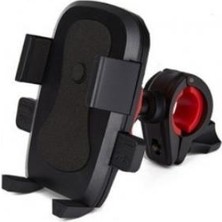 OPTANA Bisiklet Telefon Tutucu Gidon Bağlantılı Mandallı 6.3 inç Uyumlu Cihazlar için Kullanışlı