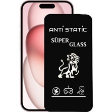 ProPice Prop Apple iPhone 15 Uyumlu Anti Static Toz Tutmayan Çerçeveli Ekran Koruyucu Cam