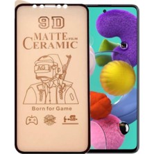 ProPice Prop Samsung Uyumlu Galaxy A51 Ekran Koruyucu 9d Mat Seramik Nano Tam Kaplaya