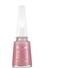 Flormar Gentle Cuticle Remover Yumuşatıcı Tırnak Bakım Jeli 000 Şeffaf Pembe 8690604560530
