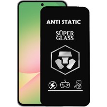 ProPice Prop Samsung Galaxy A56 Uyumlu Anti Static Toz Tutmayan Çerçeveli Temperli Ekran Koruyucu Cam