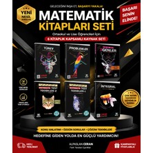 Anla Kazan Yayınları Matematik Vadisi Yks Tyt Ayt Problem Türev Integral Üçgenler + Test Teknikleri 1-2 Set 6 Kitap