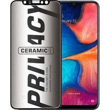 ProPice Prop Samsung Galaxy Uyumlu A20 Hayalet Ekran Koruyucu Mat Seramik Hayalet