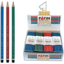 Fatih Mercanlı Çok Renkli Kurşun Kalem 144 Adet (1 Paket, 12 Düzine) Kaliteli Kırtasiye Ürünü