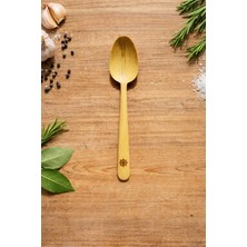 El Yapımı Şimşir Yemek Kaşığı 20 Cm.