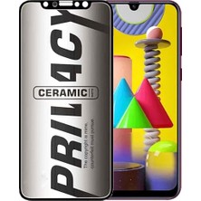 ProPice Prop Samsung Galaxy Uyumlu M31 Hayalet Ekran Koruyucu Mat Seramik Hayalet 9018000001359
