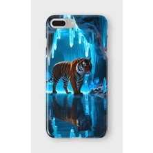 Karsu Design iPhone 6/6s Plus Uyumlu Baskılı Şeffaf Telefon Kılıfı | Koleksiyon: Tiger Energy