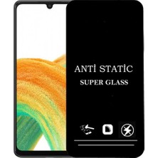 ProPice Prop Samsung Galaxy Uyumlu A33 Anti Statik Ekran Koruyucu Toz Tutmayan Kırılmaz Cam