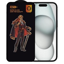 ProPice Prop Apple iPhone 15 Uyumlu Anti Statik Ekran Koruyucu Toz Tutmayan Kırılmaz Cam