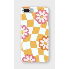 Karsu Design iPhone 7 Plus Uyumlu Baskılı Şeffaf Telefon Kılıfı | Koleksiyon: Y2K Retro Patterns