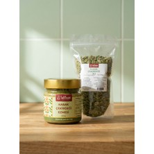 Şekersiz %100 Kabak Çekirdeği Ezmesi 200GR ve 350GR Iç Set