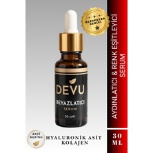 Devu Doğal Deve Kuşu Kolajenli Cilt Beyazlatıcı Serum